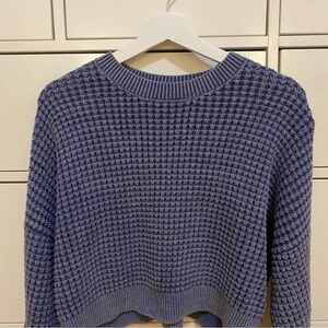Cozy Hollister Blue Knit Sweater